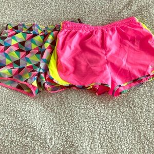 girls xersion shorts(2 piece)